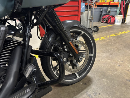 Arlen Ness Carbon Fiber 19" Cafe Front Fender for 2023-2024 Harley Touring FLTR