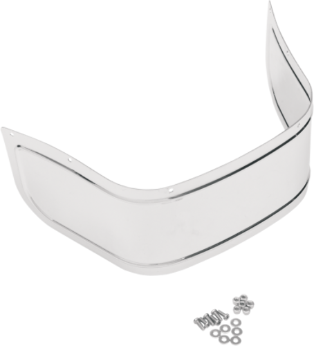 Drag Specialties Front Fender Smooth Chrome Skirt Tip Harley Davidson 80-13 FLHT
