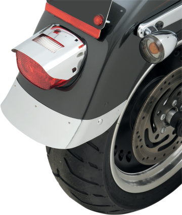Drag Specialties Rear Fender Chrome Skirt Tip for 2007-2017 Harley Fat Boy