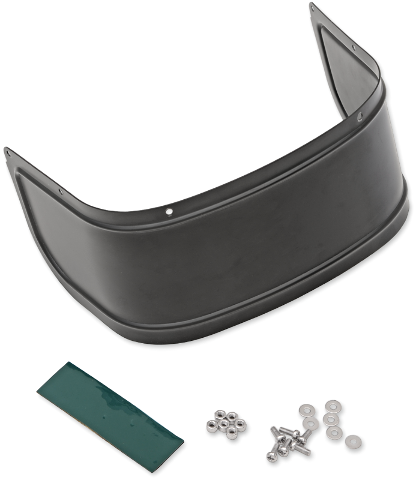 Drag Specialties Black Front Fender Skirt fits 2014-2024 Harley Davidson Touring