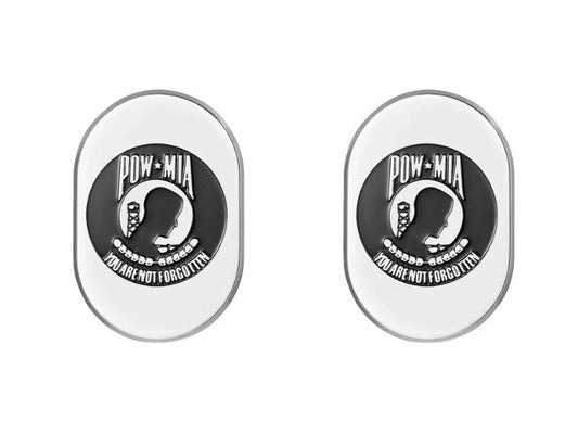 Figurati POW-MIA Left & Right Side Antenna Insert 2009-2023 Harley Touring FLHX