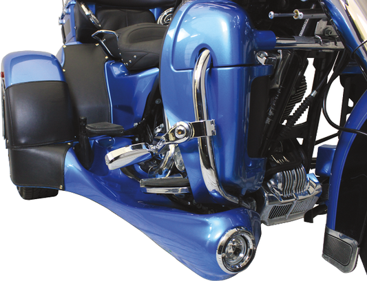 Motor Trike Black Vinyl Inner Fender Bras 2009-2024 Harley Tri Glide FLHTCUTG