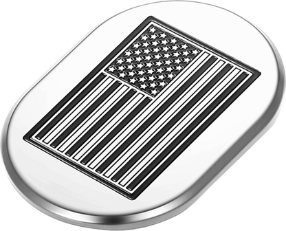 Figurati Contrast Cut American Flag Left Antenna Insert 2009-2023 Harley Touring