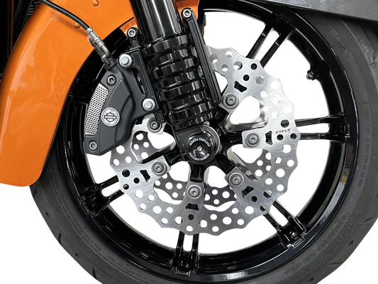 Arlen Ness 11.8" Jagged Floating Front Brake Rotor for 2020-2024 Harley Touring