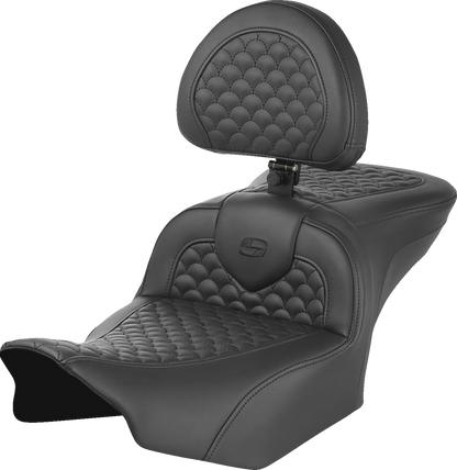 Saddlemen Roadsofa Scallop Stitch Gel Seat 2023-26 Harley Road Street Glide CVO