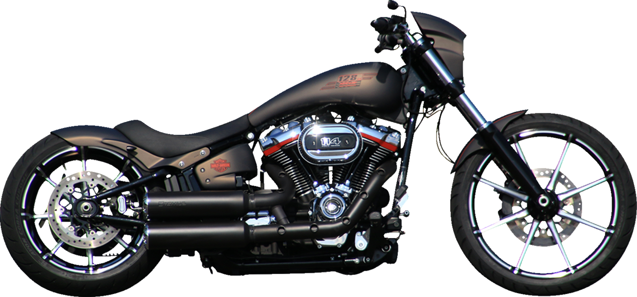 Kodlin Steel Wide Rear Fender for 2018-2024 Harley Softail w/ 240/250 Tires