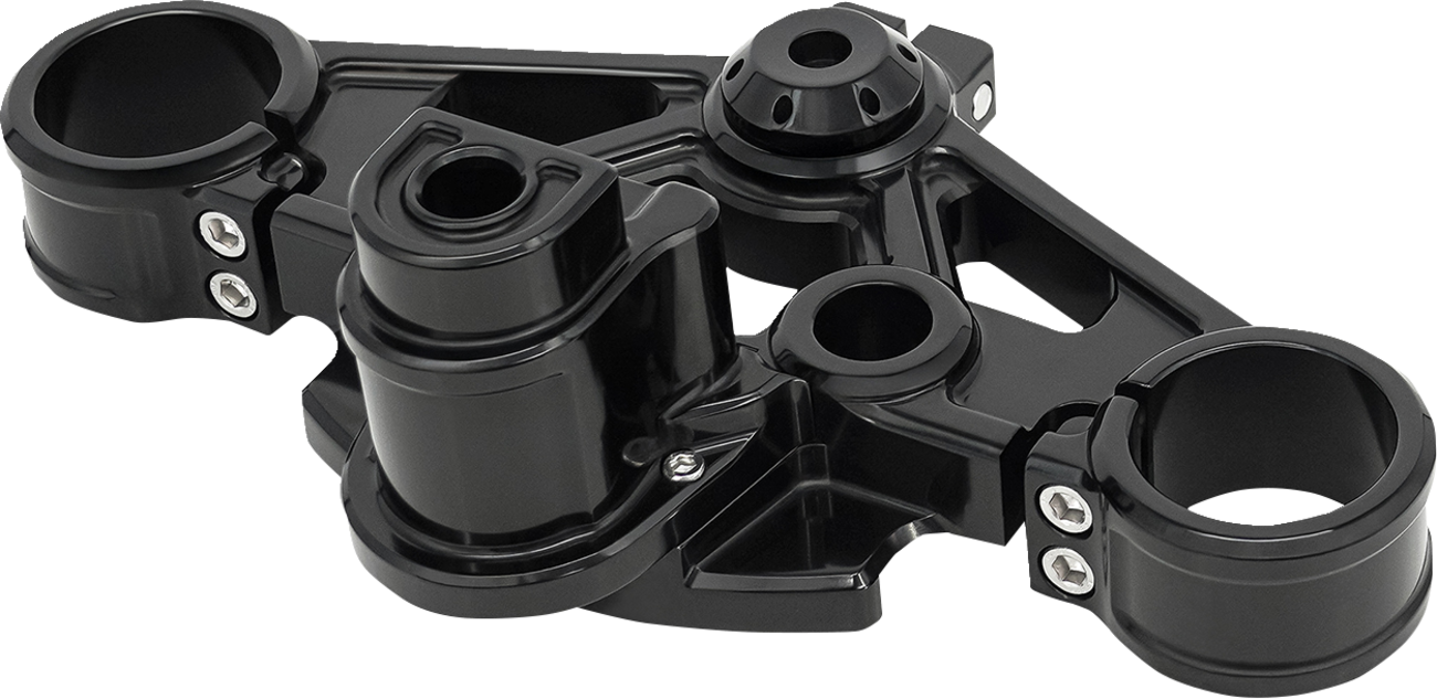 Arlen Ness Black Top Triple Tree Kit for 2024-26 Harley Road Glide FLTRX 130-014