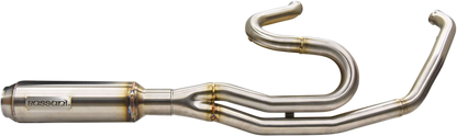 Bassani Mid-Length 2:1 Super Bike Motorcycle Exhaust 2017-2024 Harley Touring