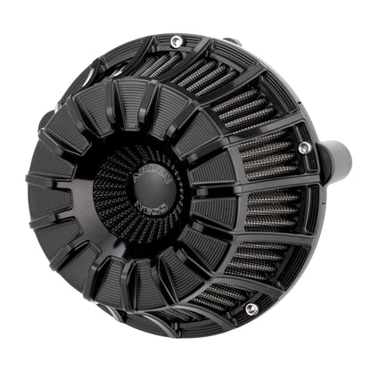 Arlen Ness Black 15 Spoke Air Filter Cleaner Kit for 2008-2017 Harley Touring