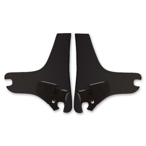 Cycle Visions Black Detachable Sissy Bar Side Plates  97-08 Harley Touring FLHTC