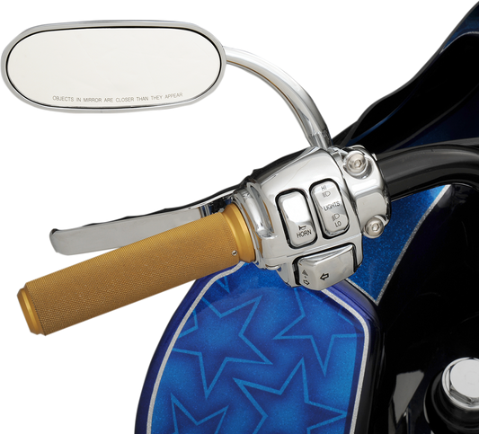 Drag Specialties Chrome Handlebar Switch Kit for 96-13 Harley Dyna Touring FXST