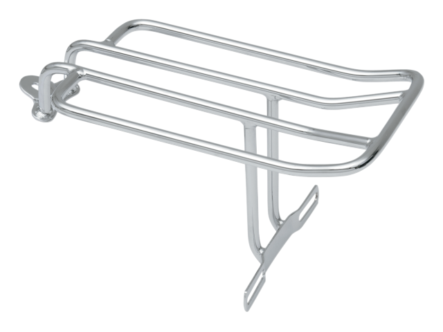 Drag Specialties Chrome Tubular Rear Fender Luggage Rack 2006-17 Harley Heritage