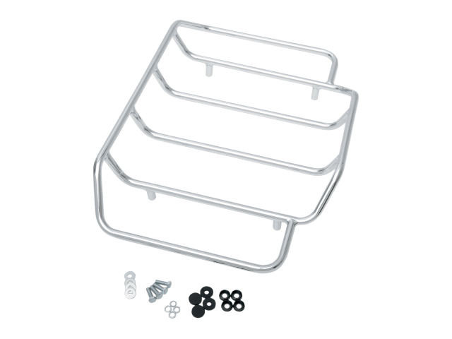 Drag Specialties Chrome Tour Pak Luggage Rack 1983-2024 Harley Touring FLHT FLTR