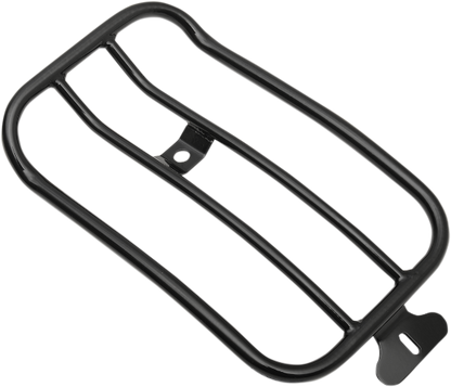 Motherwell 7" Black Solo Luggage Rack for 07-17 Harley Softail FLSTSB FLSTF