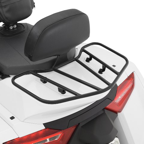 Show Chrome Black Rear Tour Pak Luggage Rack 2018-2023 Honda GL1800 Gold Wing