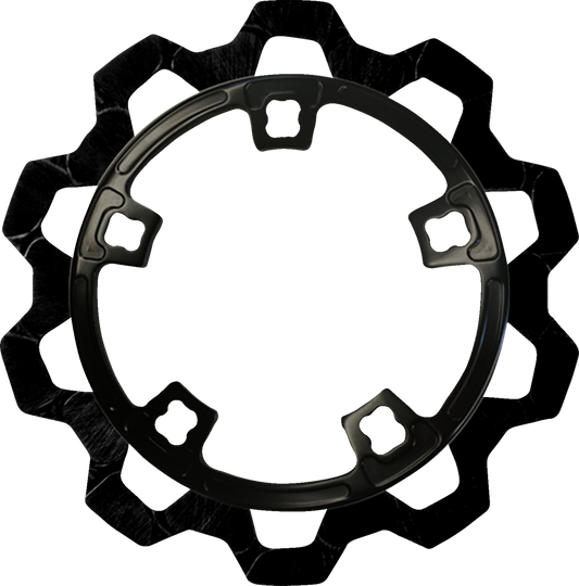 Lyndall Racing Enforcer Black Front Brake Rotor for 2014-2024 Harley Touring