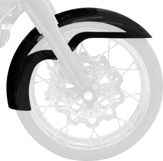 Klock Werks La Ventana Front Fender for 21" Front Wheel 2014-2023 Harley Touring