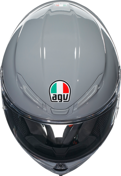 AGV K6 S Solid Nardo Gray Unisex Adult Motorcycle Street Full Face Helmet
