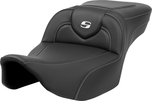 Saddlemen Roadsofa Carbon Fiber Extended Reach Seat for 2023-2025 Harley Touring