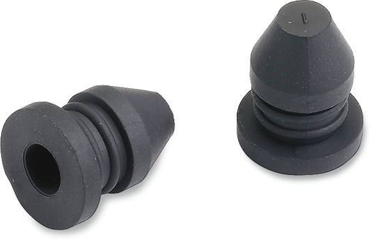 Moose Racing Black Pair Universal Motorcycle Brake Bleeder Caps fits Harley