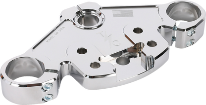 Thrashin Supply Chrome Top Triple Tree for 2024 Harley Road Glide TSC-2921-3