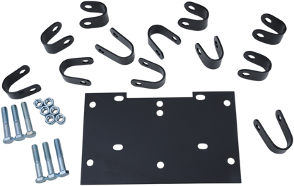 Moose Utility Black ATV Front Winch Mount 2004-2016 Honda TRX250 Recon ES 4x2