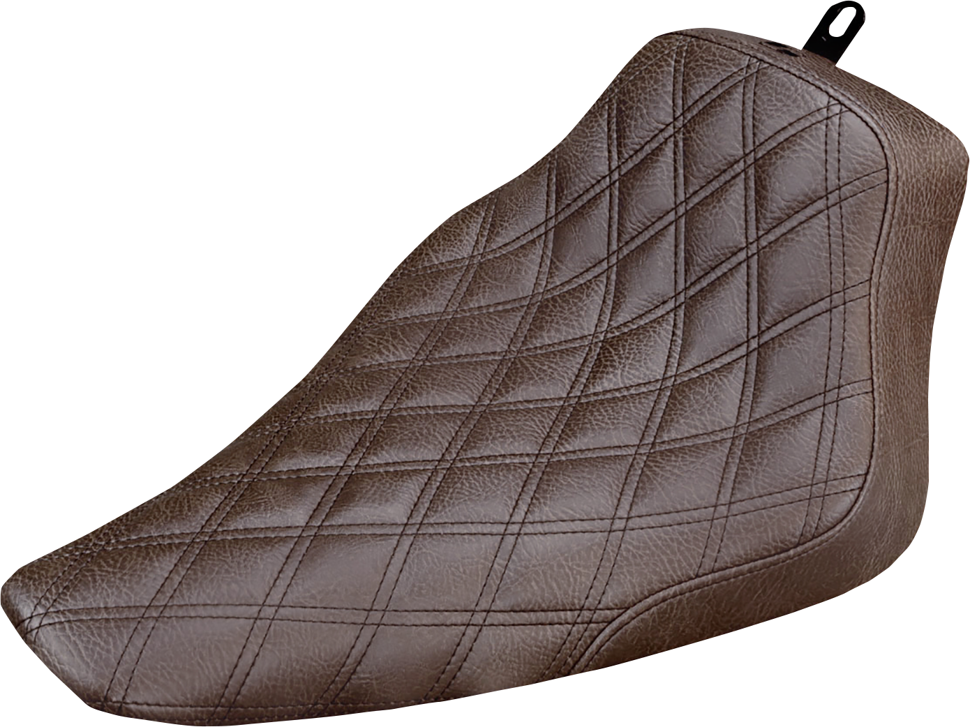 Saddlemen Brown Renegade Solo Gel Seat for 2011-17 Harley Softail Slim Blackline