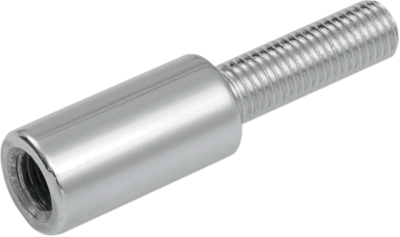 Cycle Visions Chrome Steel 2" Motorcycle Shift Rod Extension Harley Davidson