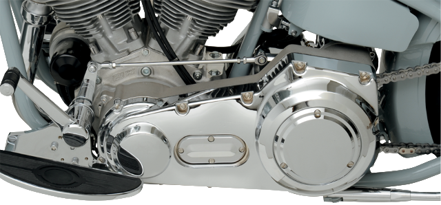 Drag Specialties Chrome 12 1/2" Shift Linkage 86-16 Harley Touring FXS FXST FLST