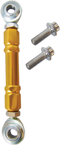Alloy Art Gold Mid Control Shift Linkage for 84-17 Harley Dyna FXDB FXR FLD FXD