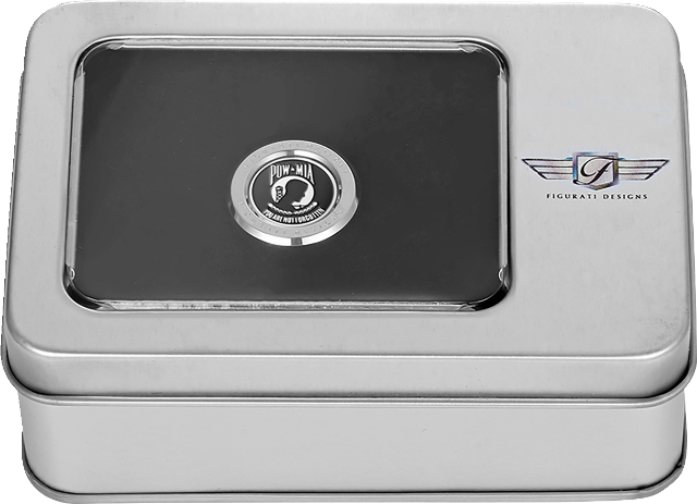 Figurati POW-MIA Heel Shifter Eliminator Cover 1984-2023 Harley Davidson