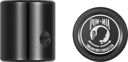Figurati POW-MIA Heel Shifter Black Eliminator Cover 1984-2023 Harley Davidson