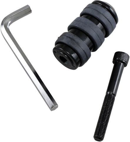 Drag Specialties Soft Ride Black Small Rubber Shift Peg for Harley Davidson