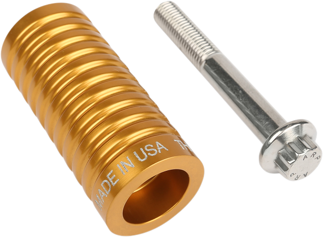 Thrashin TSC 2.25" Gold Shifter Shift Peg for Harley Models with 5/16"-24 Thread