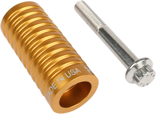 Thrashin TSC 2.25" Gold Shifter Shift Peg for Harley Models with 5/16"-24 Thread