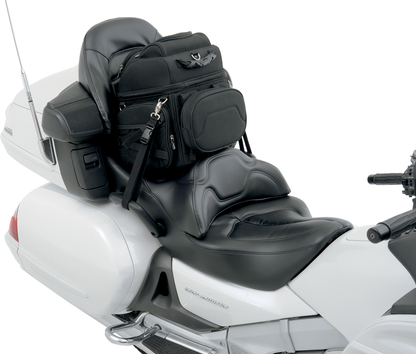 Saddlemen BR1800EX Motorcycle Back Seat Sissy Bar Bag Luggage For Harley