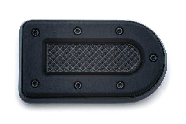 Kuryakyn 7038 Heavy Industry Black Brake Pedal Pad 00-19 Harley Dyna Softail FXS