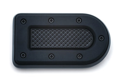 Kuryakyn 7038 Heavy Industry Black Brake Pedal Pad 00-19 Harley Dyna Softail FXS