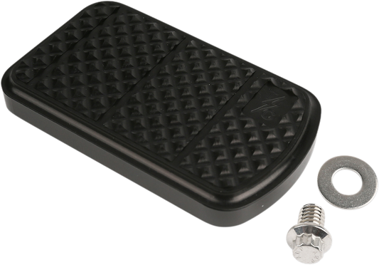 Thrashin Black Brake Pedal Cover for 1980-2023 Harley Touring TSC-2201-1
