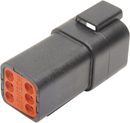 Namz Deutsch Receptacle DT Sealed Connector Component 6 Pin for Harley Davidson