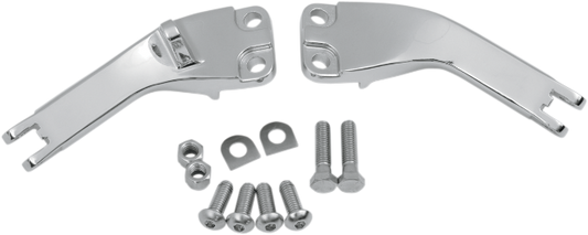 Drag Specialties Passenger Footpeg Mounts 2006-2017 Harley Dyna FXD FXDL FXDB