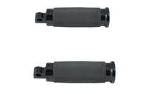 Avon Contour Black Male Mount Folding Universal Motorcycle Footpegs for Harley