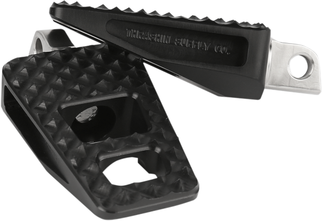 Thrashin P-54 Black Male Mount Footpegs for Harley Softail Dyna FXR Touring