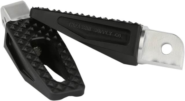 Thrashin P-54 Black Rear Slim Driver Footpegs for 2018-2023 Harley Softail FLFBS