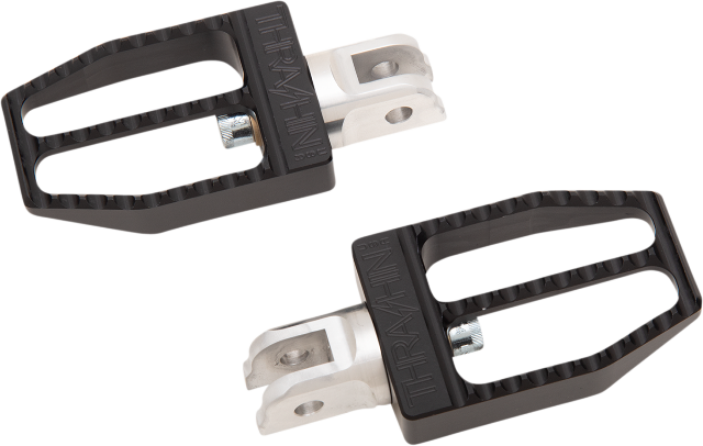 Thrashin Militant Front Driver Footpegs for 2018-2023 Harley Softail FXDR FLSL