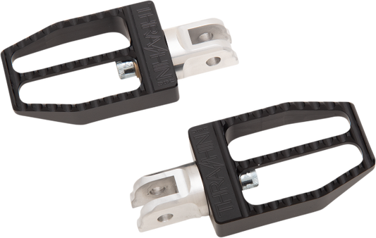 Thrashin Militant Front Driver Footpegs for 2018-2023 Harley Softail FXDR FLSL