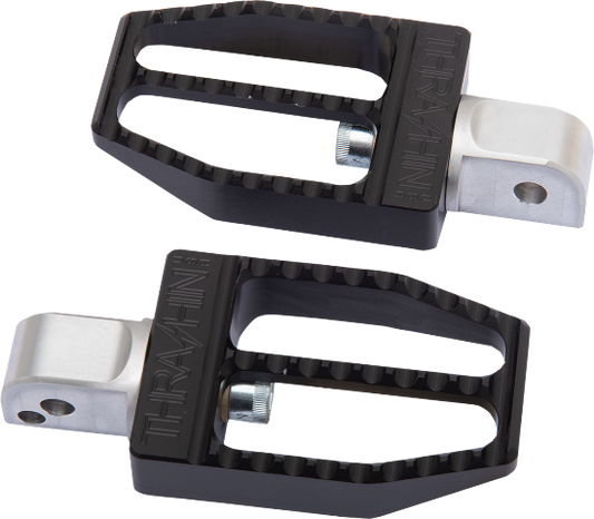Thrashin Militant Rear Passenger Footpegs for 2018-2023 Harley Softail FXDR FLSL