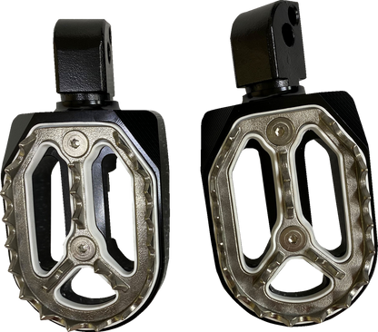 Drag Specialties Qualifier Rear Foot Pegs 2018-2024 Harley Softail Pan America