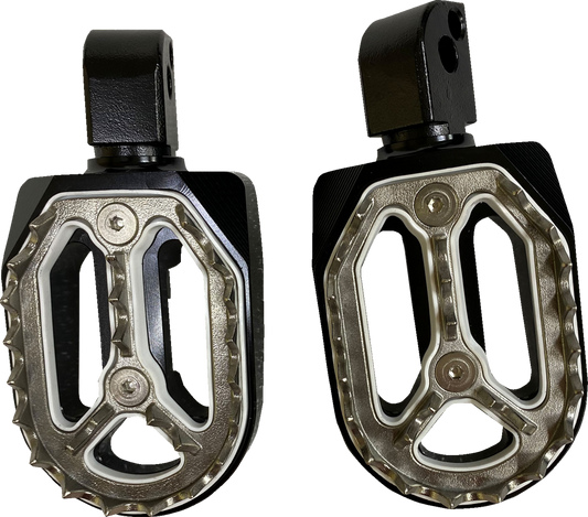 Drag Specialties Qualifier Rear Foot Pegs 2018-2024 Harley Softail Pan America