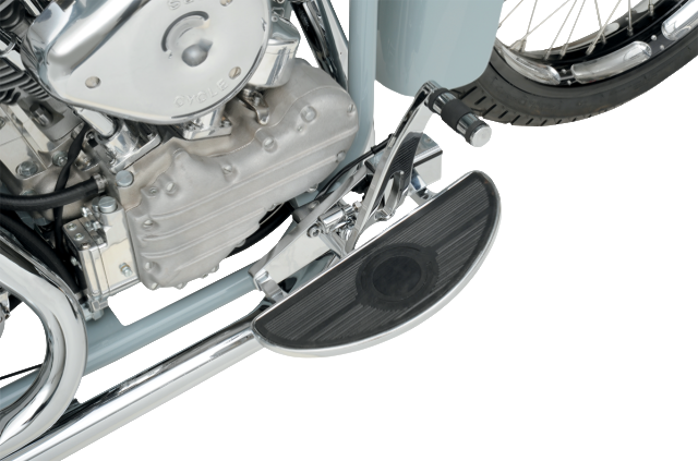 Drag Specialties Half Moon Driver Floorboards fits 1980-2023 Harley Touring
